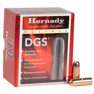 Hornady Dangerous Game Solid 45 Cal/.458in DGS 480gr Reloading Bullets - 50 Count
