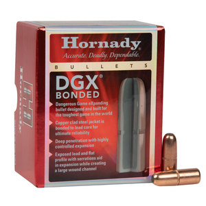 Hornady DGX Bonded 423 Cal/.423in DGX Bonded 400gr Reloading Bullets - 50 Count
