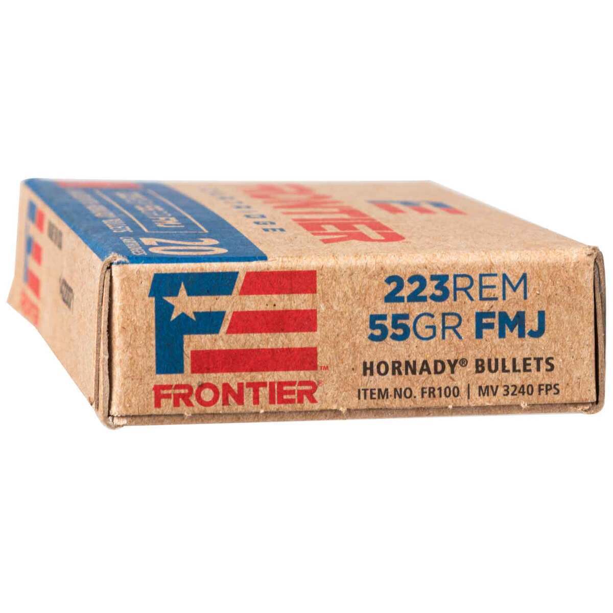 Hornady Frontier 223 Remington 55gr FMJ Rifle Ammo - 20 Rounds Hornady Frontier 223 Remington 55gr FMJ Rifle Ammo - 20 Rounds