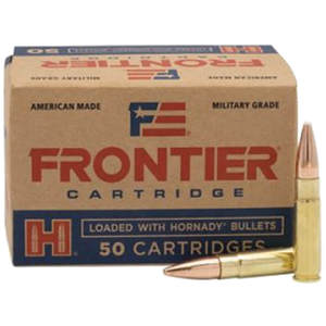 Hornady Frontier 300 AAC Blackout 125gr FMJ Rifle Ammo - 50 Rounds