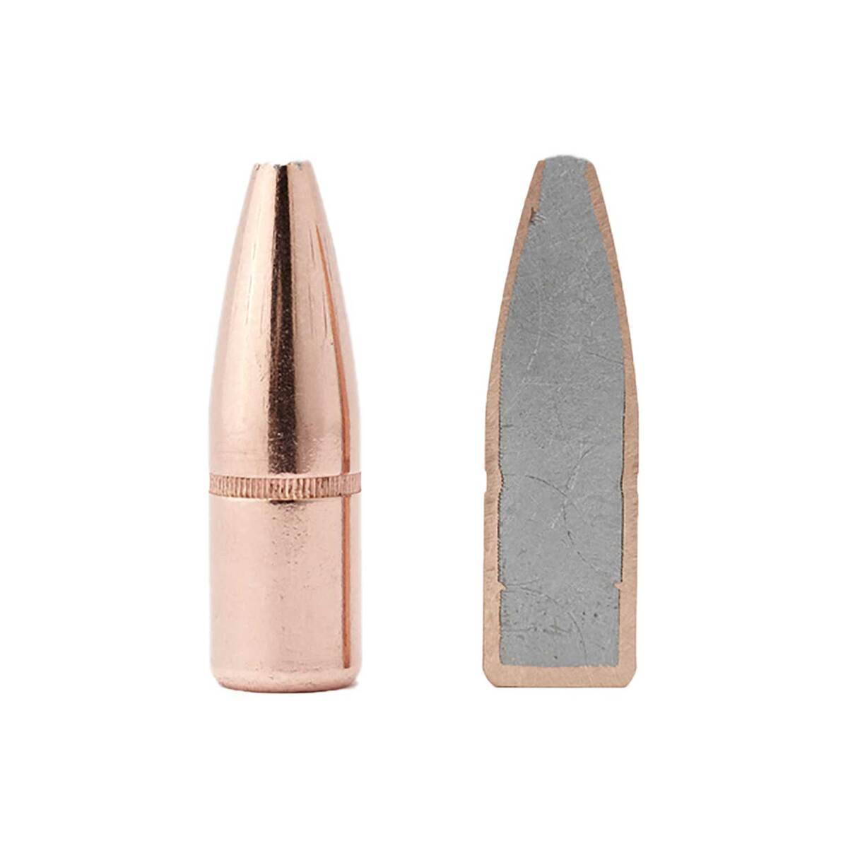 Hornady InterLock 35 Cal/.358 RN 250gr Reloading Bullets - 100 Count Hornady InterLock 35 Cal/.358 RN 250gr Reloading Bullets - 100 Count