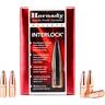 Hornady InterLock Soft Point-Rount Point 338 Caliber FMJ 250gr Reloading Bullets - 100 Count