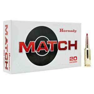 Hornady Match 6mm ARC 108gr ELD Rifle Ammo - 20 Rounds