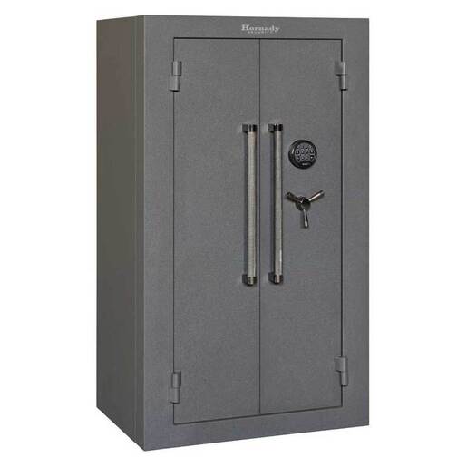 Hornady Mobilis Double Door Gun Safe – Matte Gray – Matte Gray