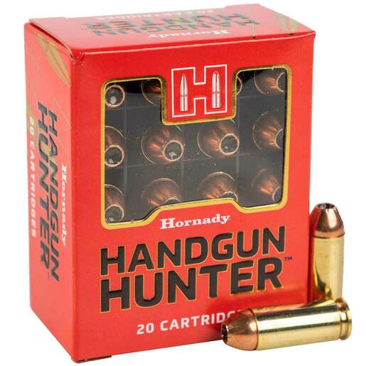 Hornady MonoFlex Handgun Hunter 10mm Auto 135gr JHP Handgun Ammo Ammo - 20 Rounds 20 Rounds Ammo