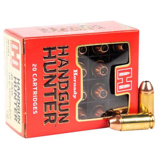Hornady MonoFlex Handgun Hunter 40 S&W 135gr JHP Handgun Ammo Ammo - 20 Rounds 20 Rounds Ammo
