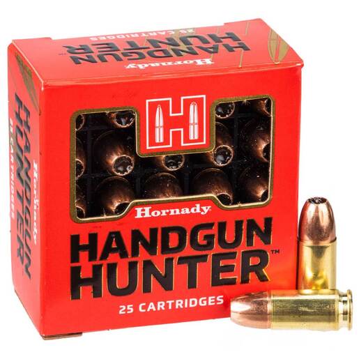 Hornady MonoFlex Handgun Hunter 9mm Luger 115gr JHP Handgun Ammo Ammo - 25 Rounds 25 Rounds Ammo