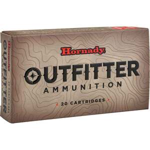 Hornady Outfitter 257 Weatherby Magnum 90gr CX Rifle Ammo - 20 Rounds