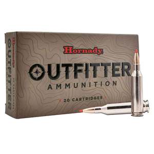 Hornady Outfitter 30-06 Springfield 180gr GMX Rifle Ammo - 20 Rounds Hornady Outfitter 30-06 Springfield 180gr GMX Rifle Ammo - 20 Rounds
