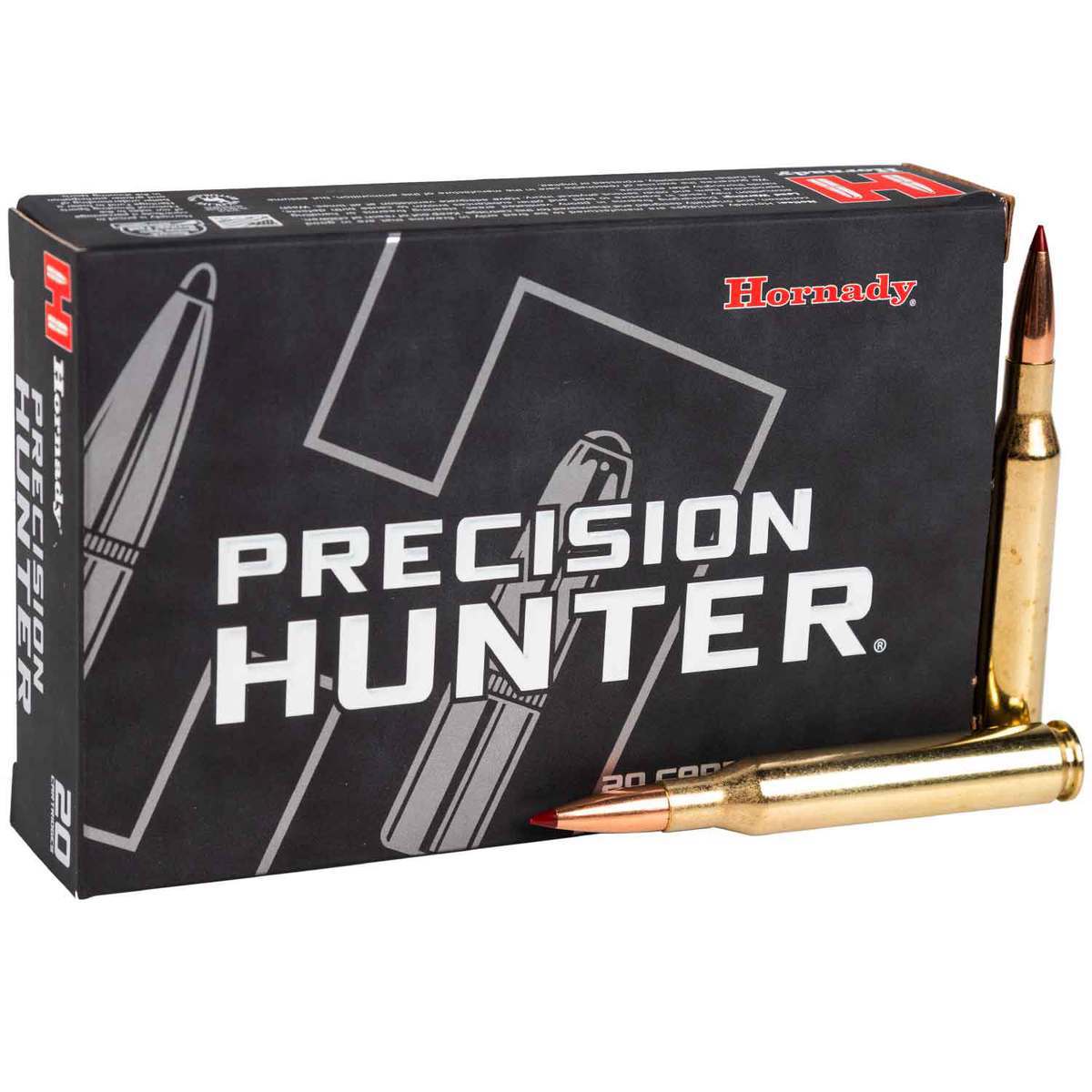 Hornady Precision Hunter 25-06 Remington 110gr ELD-X Rifle Ammo - 20 Rounds Hornady Precision Hunter 25-06 Remington 110gr ELD-X Rifle Ammo - 20 Rounds