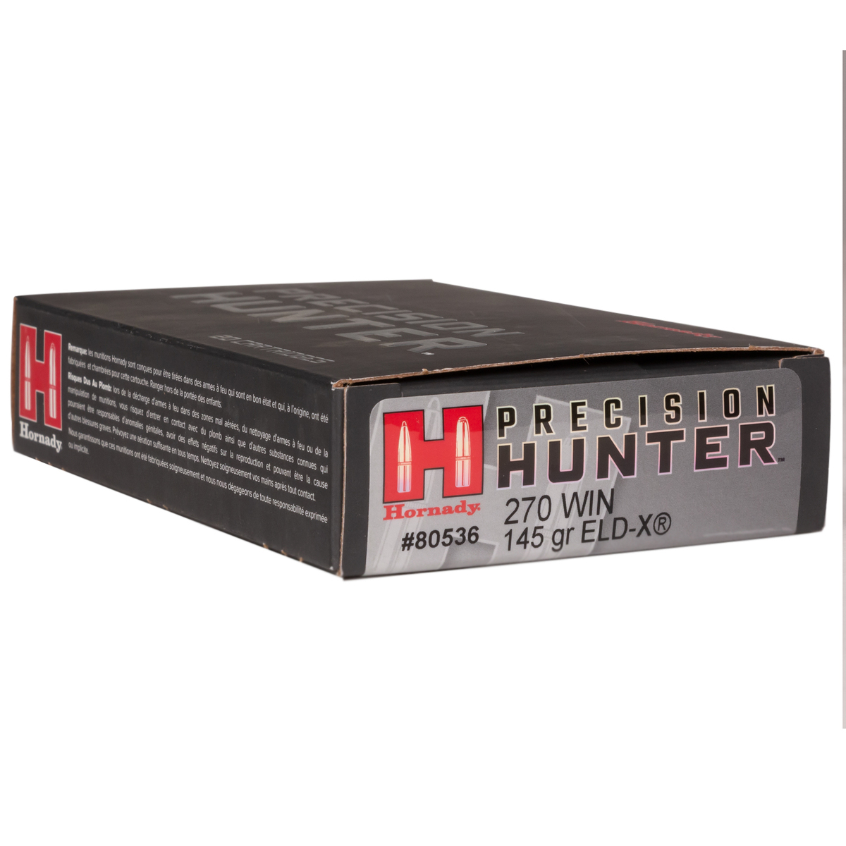 Hornady Precision Hunter 270 Winchester 145gr ELD X Rifle Ammo - 20 Rounds Hornady Precision Hunter 270 Winchester 145gr ELD X Rifle Ammo - 20 Rounds