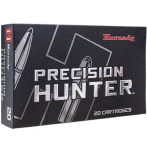 Hornady Precision Hunter 300 WSM (Winchester Short Mag) 200gr ELD-X Rifle Ammo - 20 Rounds