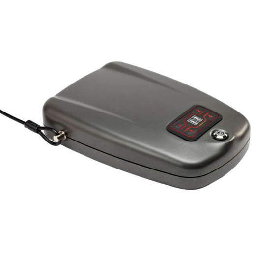 Hornady RAPiD 2600KP Large Electronic Keypad Pistol Vault – Black – Black