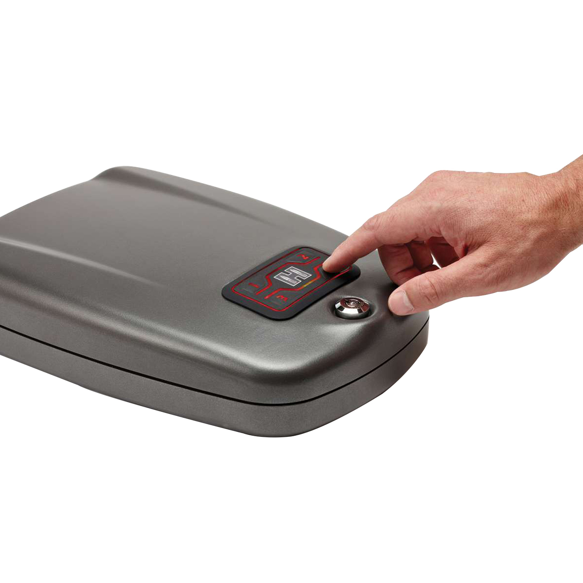 Hornady Rapid Safe 2700KP 12.7in 1 Gun Pistol Vault - Black - Black Hornady Rapid Safe 2700KP 12.7in 1 Gun Pistol Vault - Black - Black