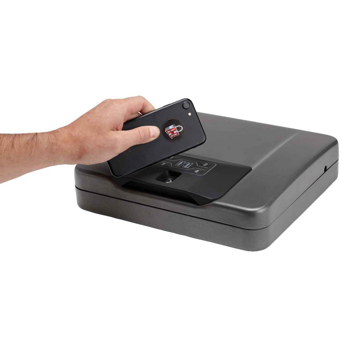 Hornady Rapid Safe 4800KP 1 Gun Pistol Safe - Black - Black Hornady Rapid Safe 4800KP 1 Gun Pistol Safe - Black - Black