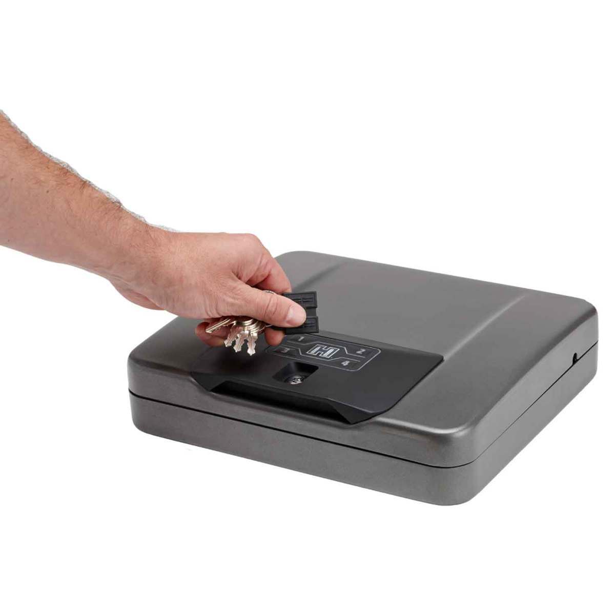 Hornady Rapid Safe 4800KP 1 Gun Pistol Safe - Black - Black Hornady Rapid Safe 4800KP 1 Gun Pistol Safe - Black - Black