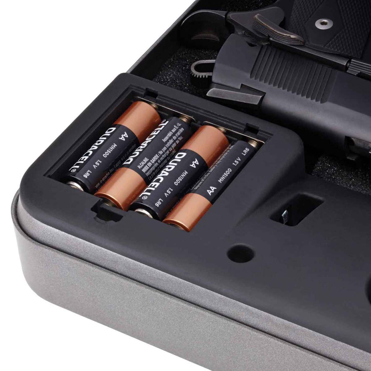 Hornady Rapid Safe 4800KP 1 Gun Pistol Safe - Black - Black Hornady Rapid Safe 4800KP 1 Gun Pistol Safe - Black - Black