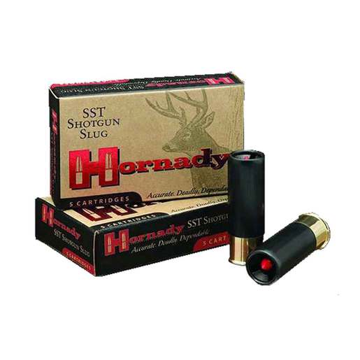 Hornady SST 12 Gauge 2-3/4in 300gr FTX Slug Shotshells Ammo - 5 Rounds 5 Rounds Ammo
