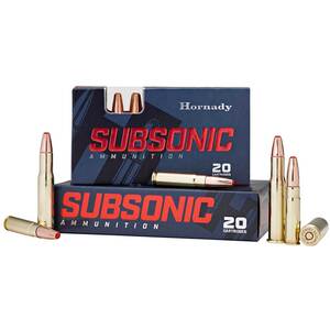 Hornady Sub-X 350 Legend 250gr Subsonic Rifle Ammo - 20 Rounds