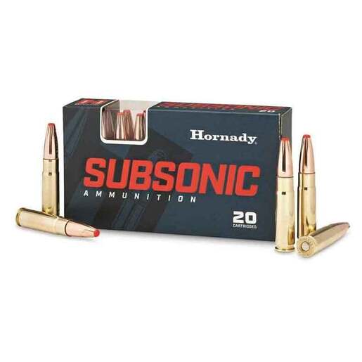 Hornady Subsonic 45-70 Government 410gr Sub-X Rifle Ammo Ammo - 20 Rounds 20 Rounds Ammo