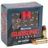 Hornady Subsonic XTP 9mm Luger 147gr JHP Handgun Ammo - 25 Rounds