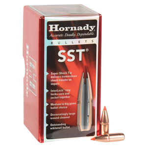 Hornady Super Shock Tip 270 Cal/6.8mm SST 120gr Reloading Bullets - 100 Count