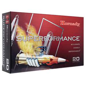Hornady Superformance 243 Winchester 80gr GMX Rifle Ammo - 20 Rounds