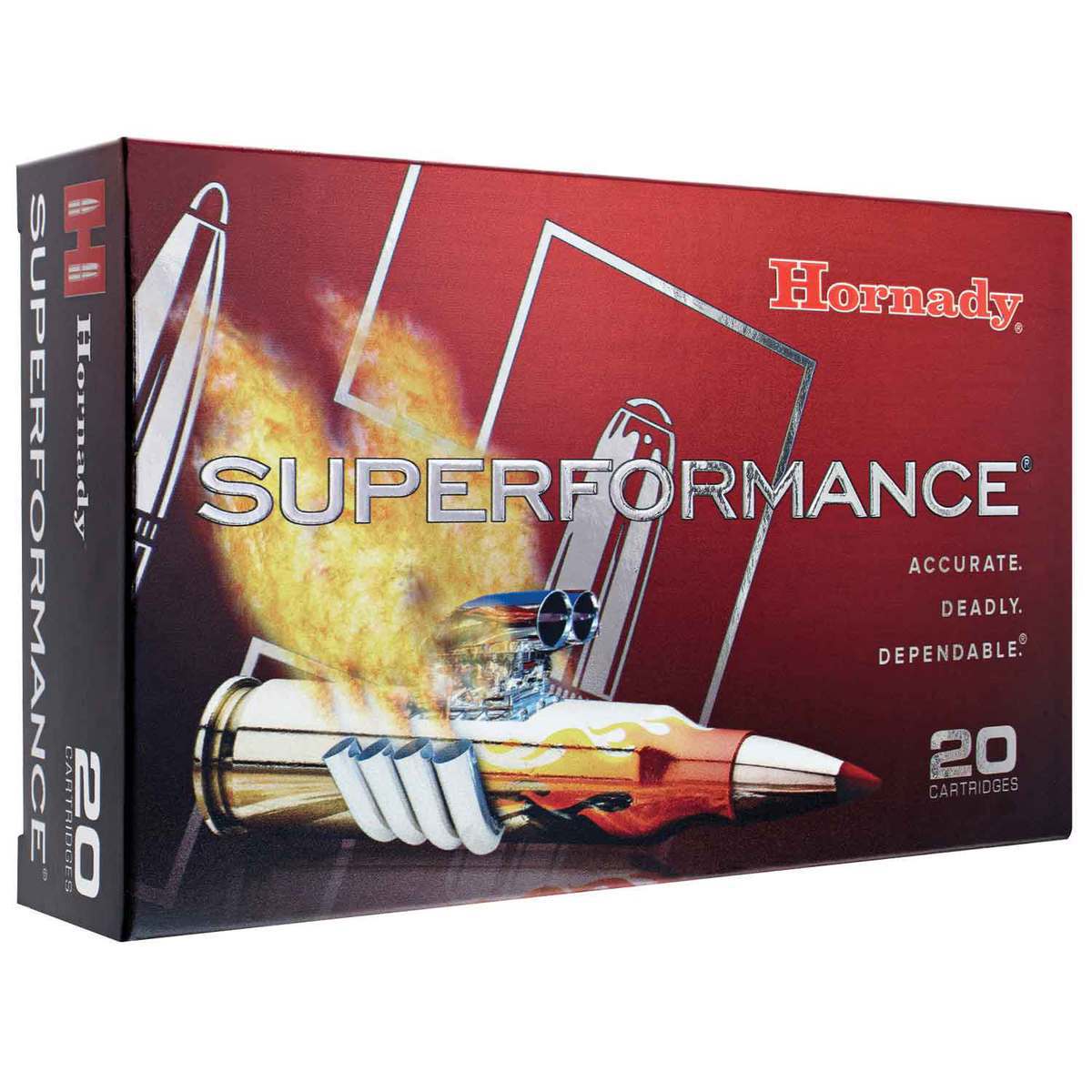 Hornady Superformance 270 Winchester 130gr SST Rifle Ammo - 20 Rounds Hornady Superformance 270 Winchester 130gr SST Rifle Ammo - 20 Rounds