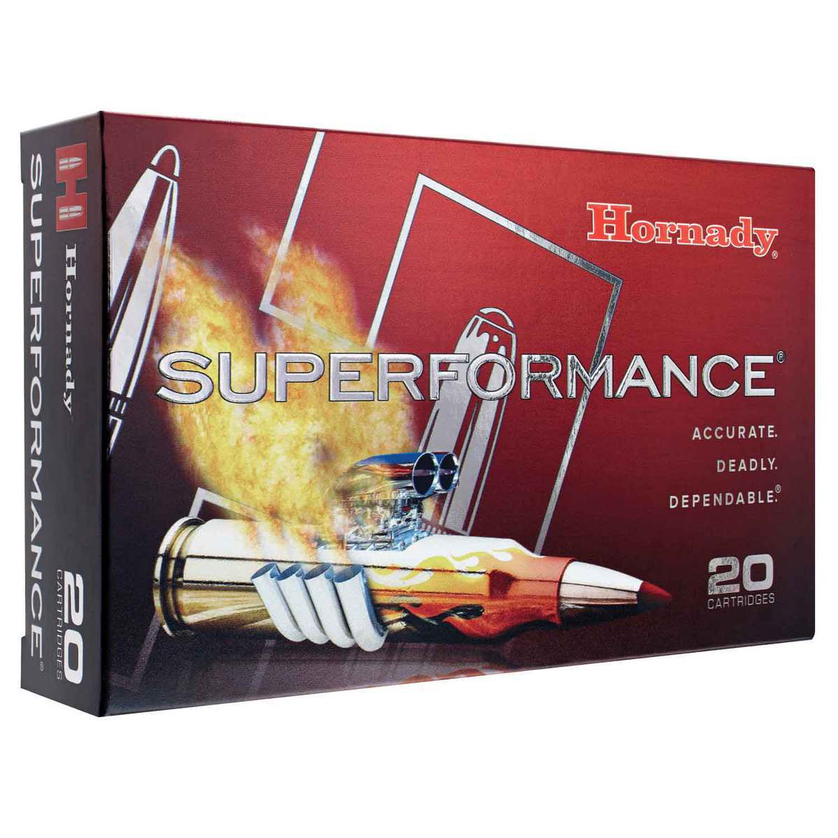 Hornady Superformance 7mm Remington Magnum 162gr SST Rifle Ammo - 20 Rounds Hornady Superformance 7mm Remington Magnum 162gr SST Rifle Ammo - 20 Rounds