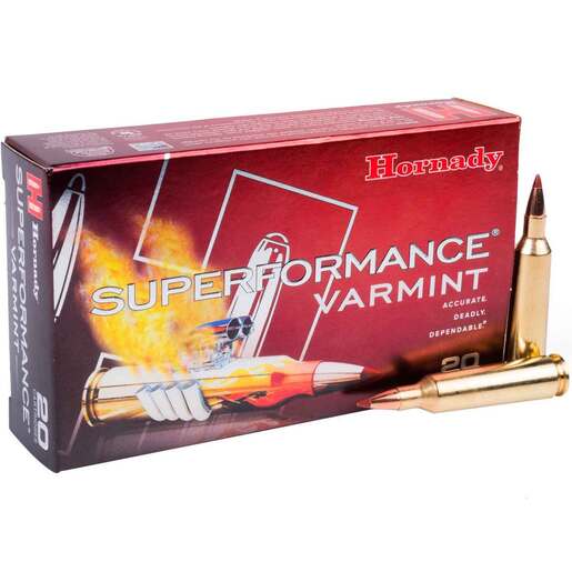 Hornady Superformance Varmint 22-250 Remington 35gr NTX Rifle Ammo Ammo - 20 Rounds 20 Rounds Ammo