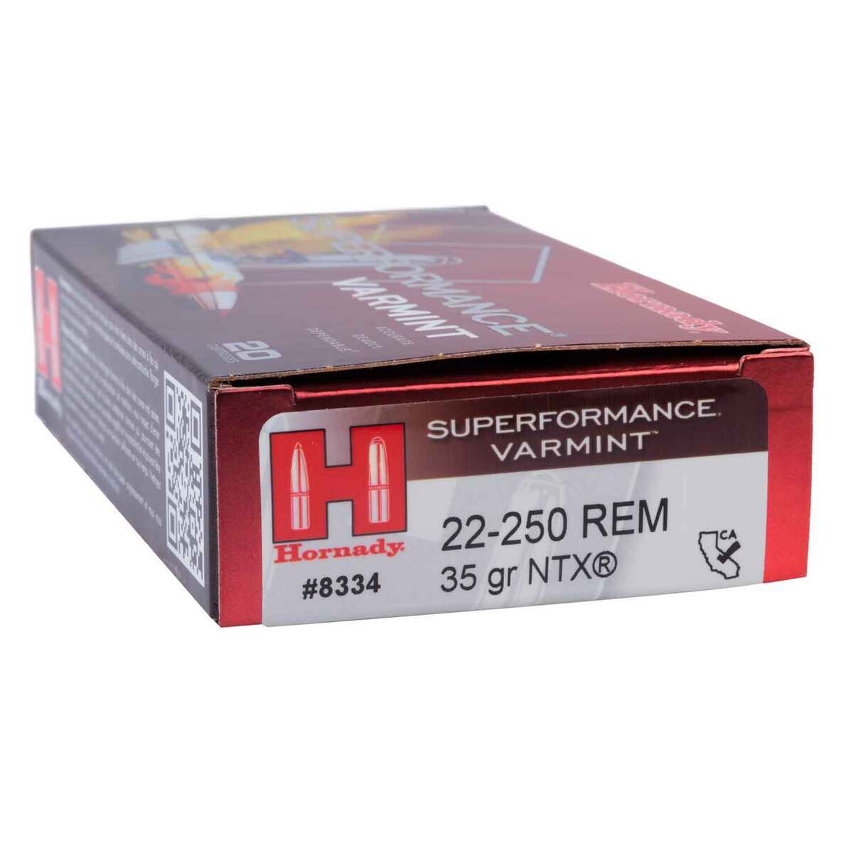 Hornady Superformance Varmint 22-250 Remington 35gr NTX Rifle Ammo - 20 Rounds Hornady Superformance Varmint 22-250 Remington 35gr NTX Rifle Ammo - 20 Rounds