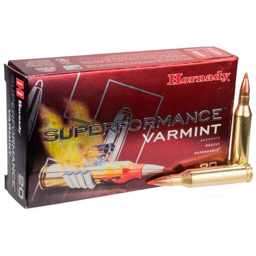 Hornady Superformance Varmint 243 Winchester 75gr V-Max Rifle Ammo Ammo - 20 Rounds 20 Rounds Ammo