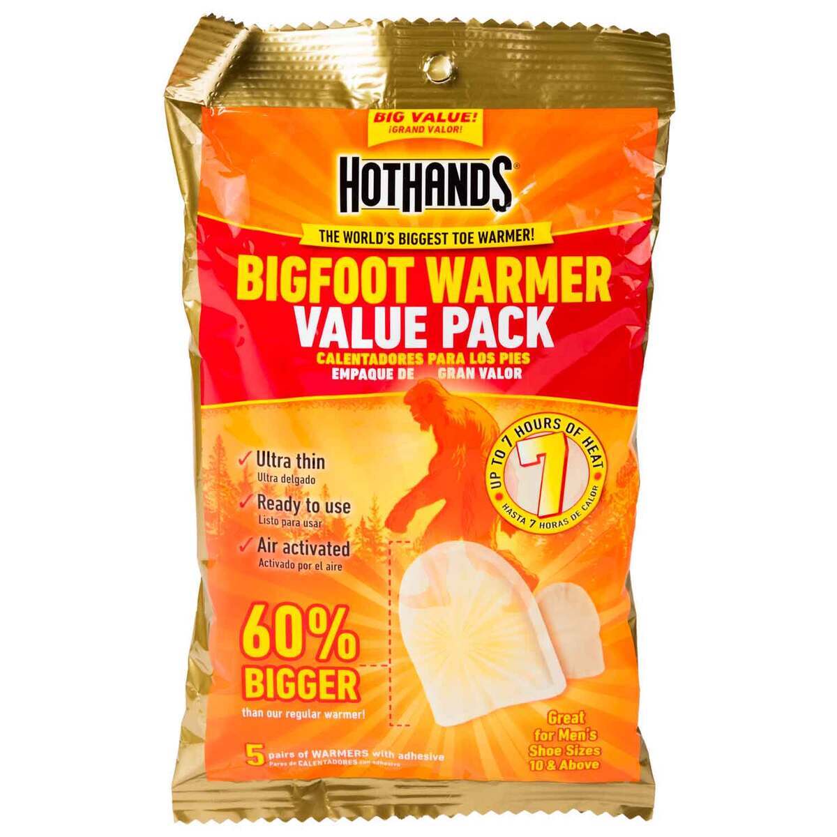 HotHands Bigfoot Toe Warmer Value Pack HotHands Bigfoot Toe Warmer Value Pack