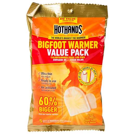 HotHands Bigfoot Toe Warmer Value Pack