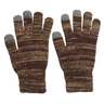 Hot Shot Gear 2 Pack Knit Gloves - Brown - One Size Fits Most - Brown One Size Fits Most