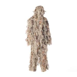 Hot Shot Men's Deluxe Breathable Hunting Ghille Suit - Natural Blind Brown - XL/XXL