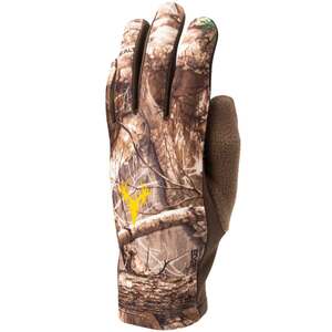 Hot Shot Youth Realtree Edge Stretch Fleece Hunting Glove - One Size Fits Most