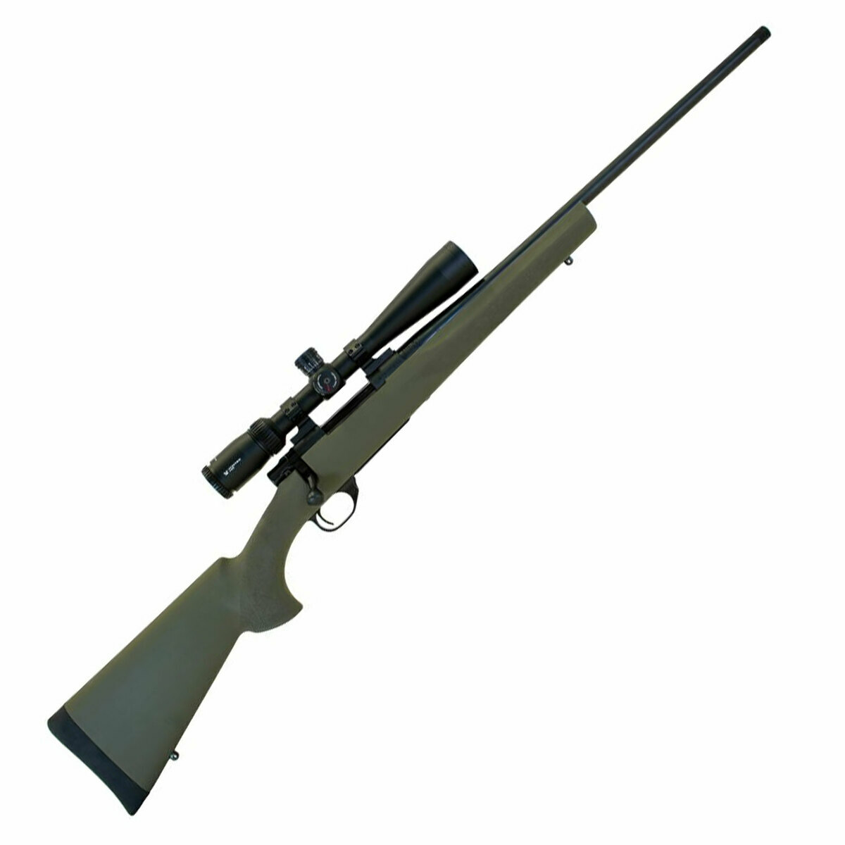 Howa 1500 Hogue Olive Drab Bolt Action Rifle 6.5 Creedmoor 22in - With ...