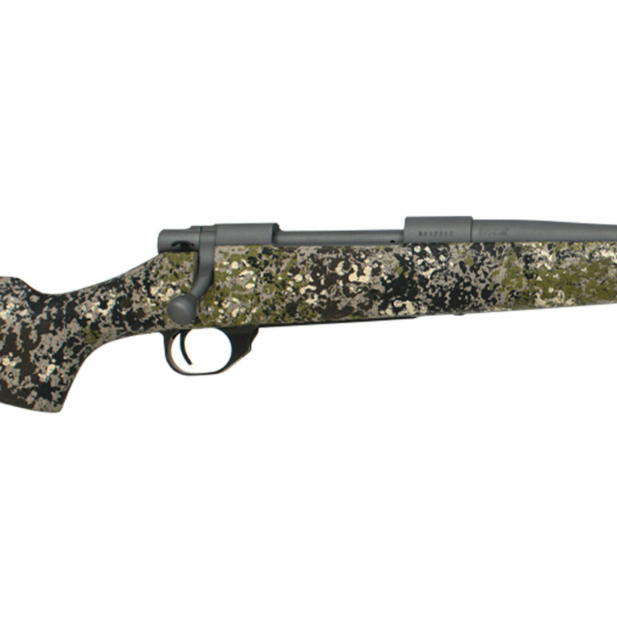 Howa Randy Newberg 2 Carbon Stalker Gun Metal Gray/Camo Bolt Action Rifle - 6.5 Creedmore - 22in - Custom Camo Howa Randy Newberg 2 Carbon Stalker Gun Metal Gray/Camo Bolt Action Rifle - 6.5 Creedmore - 22in - Custom Camo