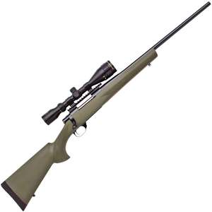 Howa Hogue Game King Package w/Scope Green/Blued Bolt Action Rifle - 25-06 Remington - 22in