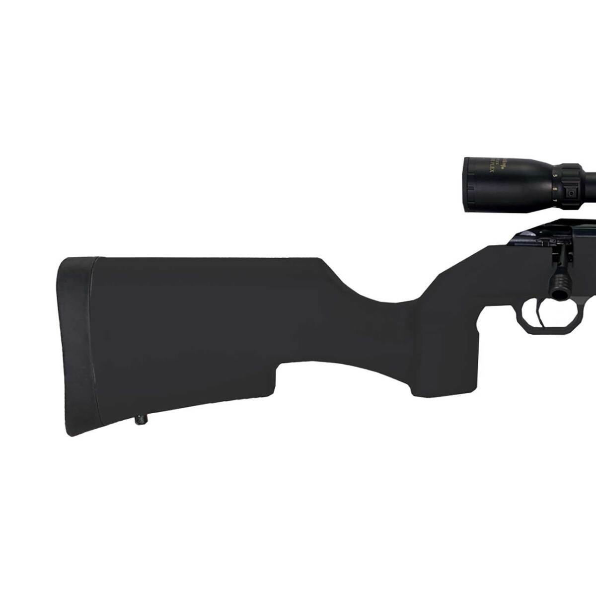 Howa M1100 Black Bolt Action Rifle - 22 Long Rifle - 18in - Black Howa M1100 Black Bolt Action Rifle - 22 Long Rifle - 18in - Black