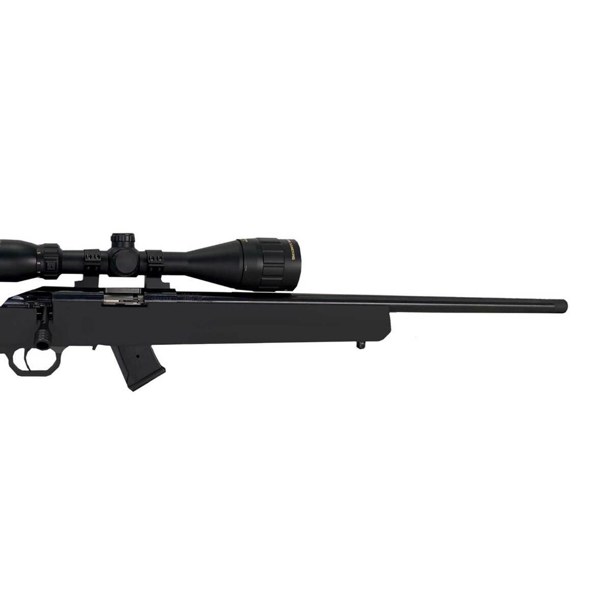 Howa M1100 Black Bolt Action Rifle - 22 Long Rifle - 18in - Black Howa M1100 Black Bolt Action Rifle - 22 Long Rifle - 18in - Black