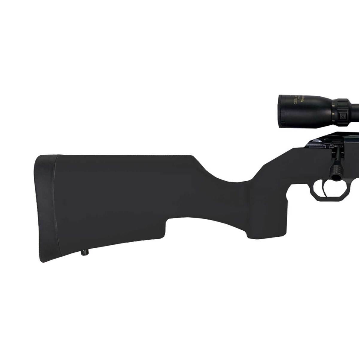 Howa M1100 Black Bolt Action Rifle - 22 WMR (22 Mag) - 18in - Black Howa M1100 Black Bolt Action Rifle - 22 WMR (22 Mag) - 18in - Black
