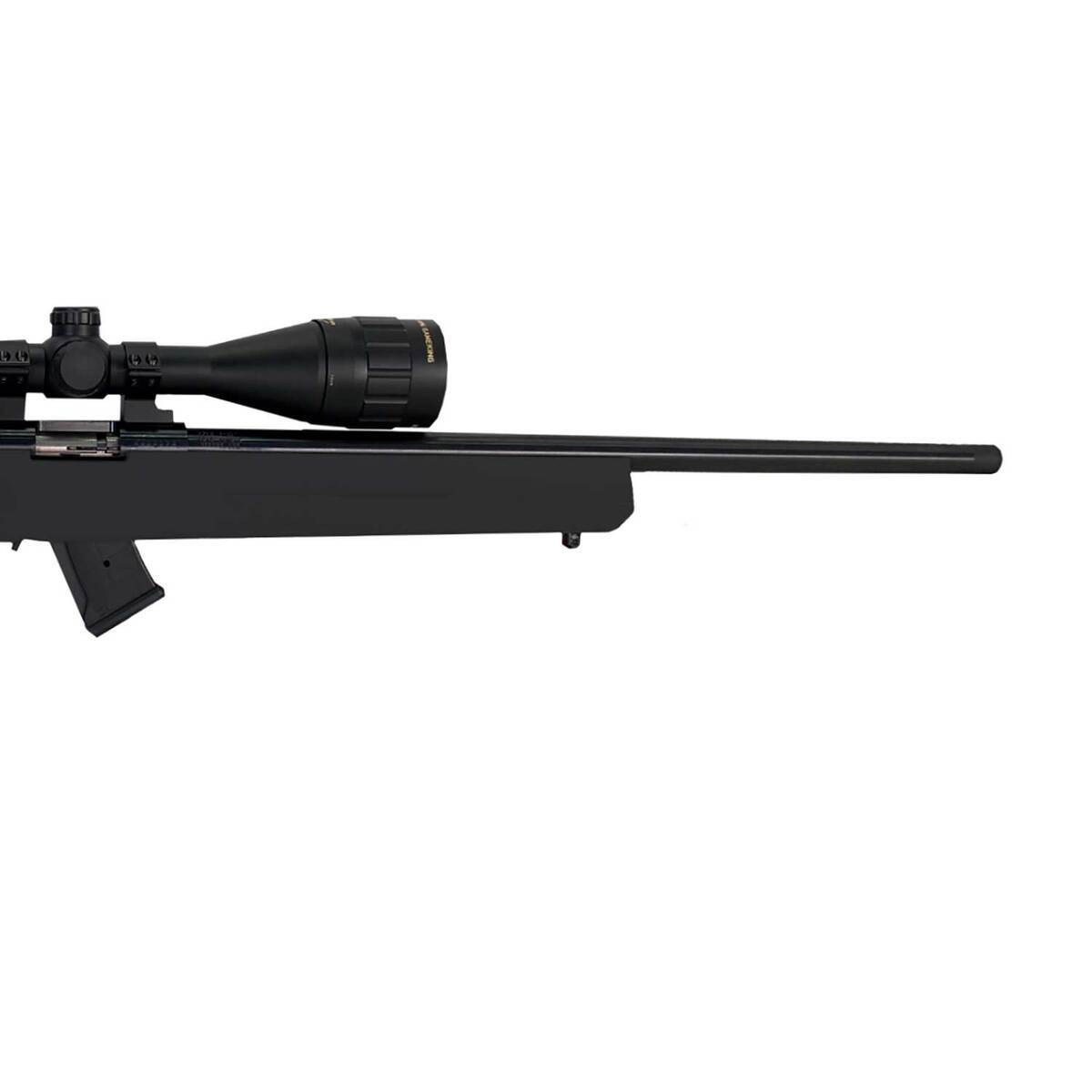 Howa M1100 Black Bolt Action Rifle - 22 WMR (22 Mag) - 18in - Black Howa M1100 Black Bolt Action Rifle - 22 WMR (22 Mag) - 18in - Black