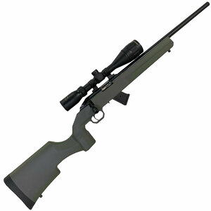 Howa M1100 Green Bolt Action 22 Long Rifle With Scope