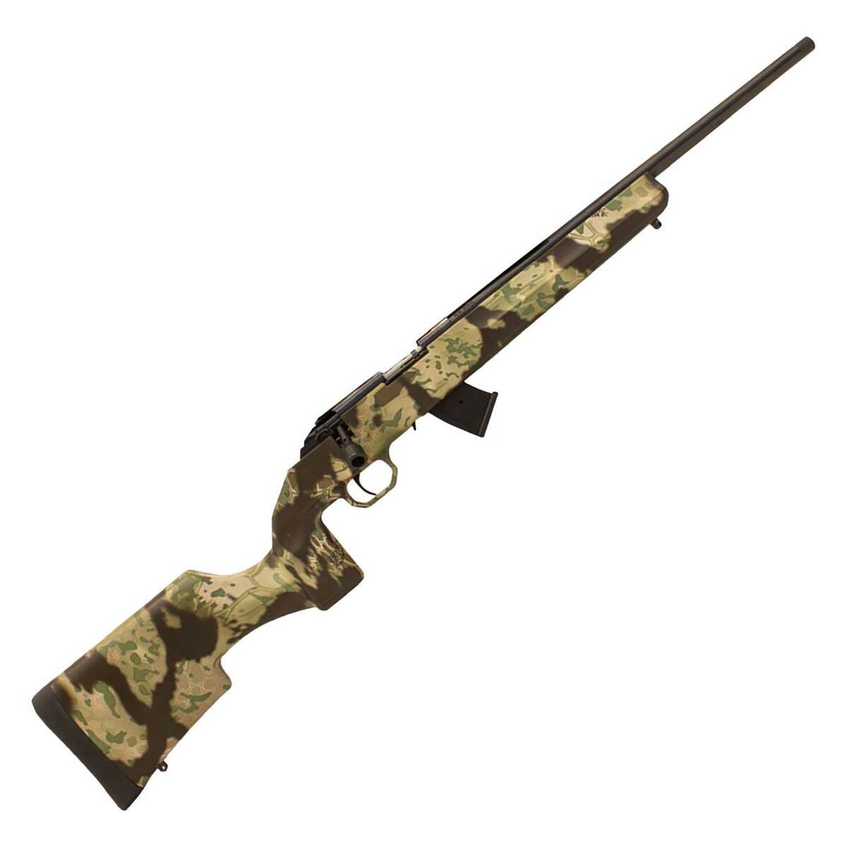 Howa M1100 17 HMR Matte Black Bolt Action Rifle - 18in - Camo Howa M1100 17 HMR Matte Black Bolt Action Rifle - 18in - Camo