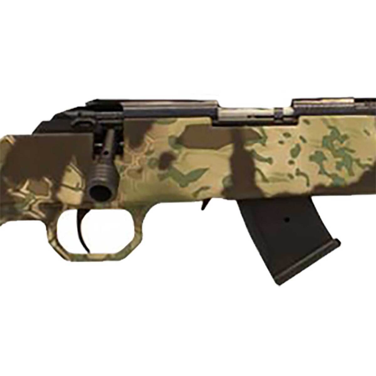 Howa M1100 17 HMR Matte Black Bolt Action Rifle - 18in - Camo Howa M1100 17 HMR Matte Black Bolt Action Rifle - 18in - Camo