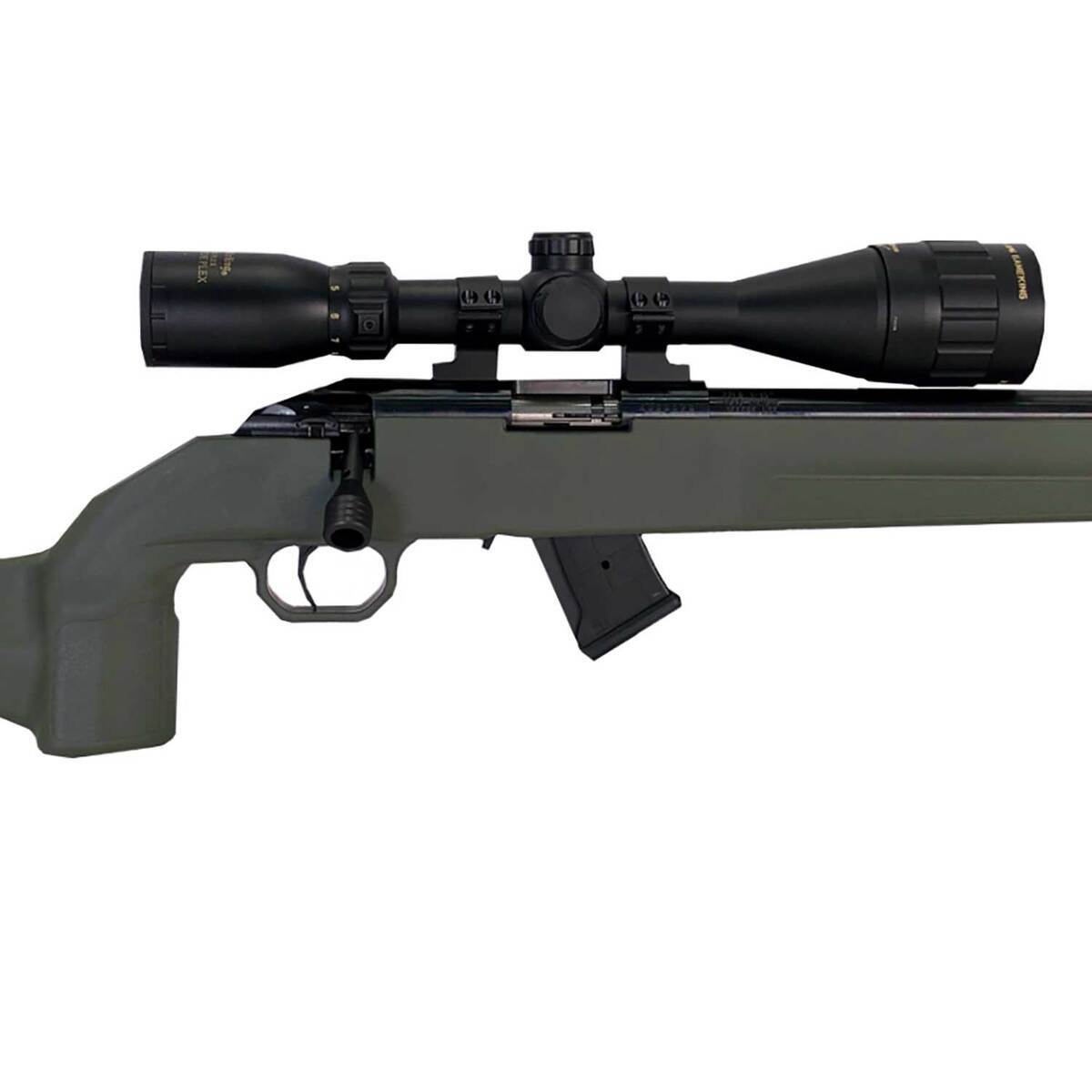 Howa M1100 Matte Green Bolt Action Rifle - 17 HMR -18in - Green Howa M1100 Matte Green Bolt Action Rifle - 17 HMR -18in - Green