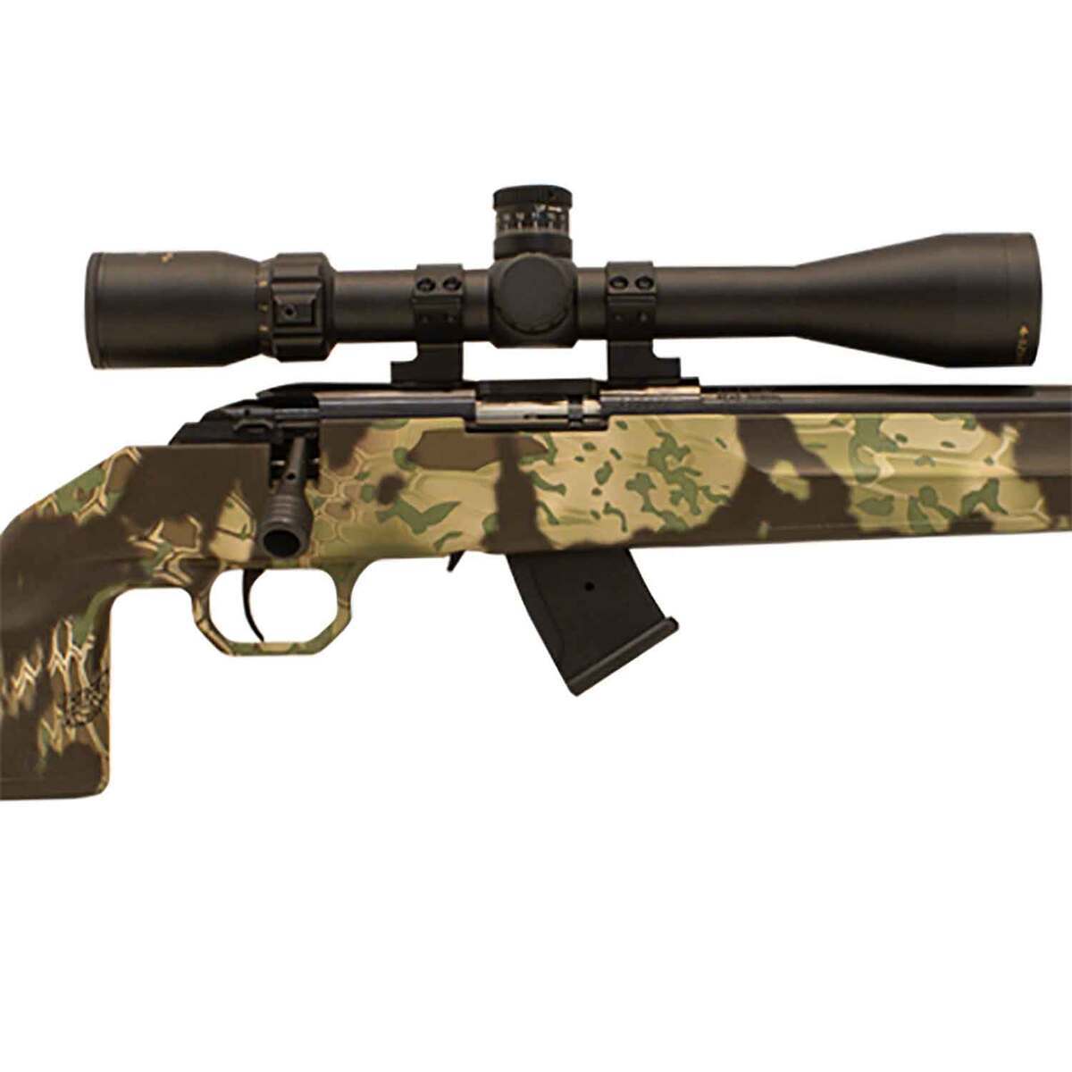 Howa M1100 Obskura Bolt Action Rifle - 22 Long Rifle - Camo Howa M1100 Obskura Bolt Action Rifle - 22 Long Rifle - Camo