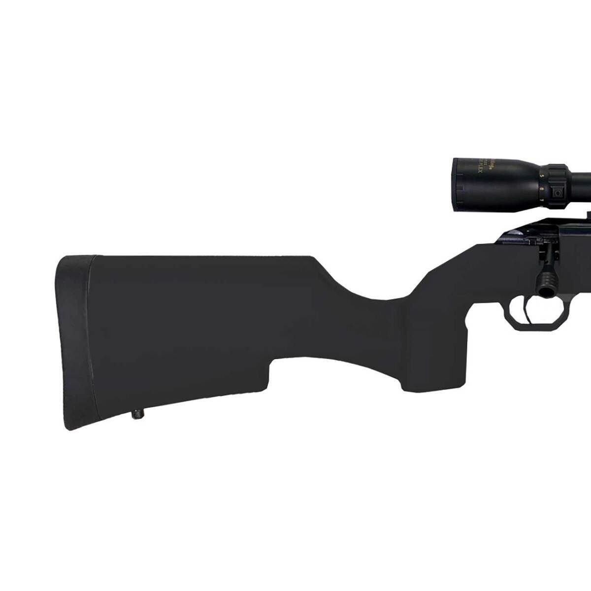 Howa M1100 Scoped Black Bolt Action Rifle - 22 WMR (22 Mag) - 18in - Black Howa M1100 Scoped Black Bolt Action Rifle - 22 WMR (22 Mag) - 18in - Black
